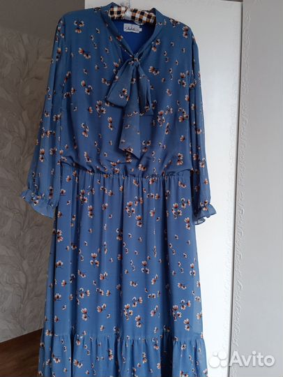 Платье шифоновое