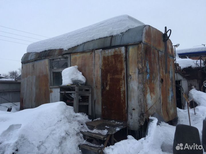 Вагончик строительный на шасси