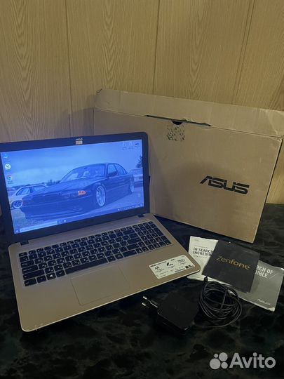 Asus x540y/2ядра/Radeon R2/2gb ramновая батарея