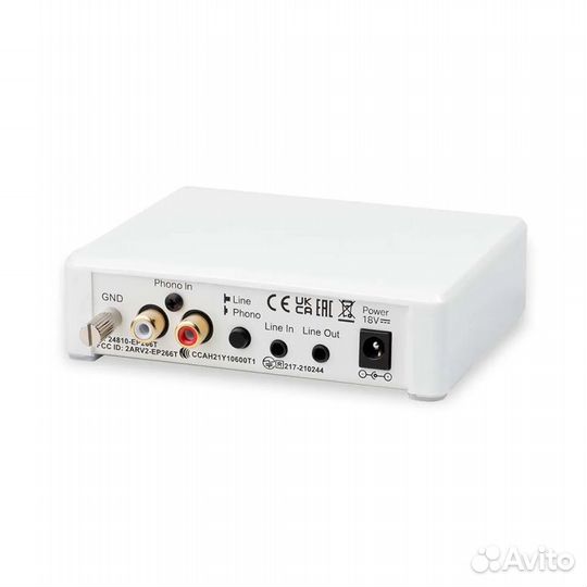 Фонокорректор Pro-Ject phono BOX E BT 5 White