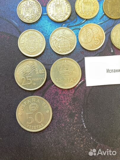Монеты Испании