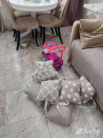 Подушки для детской кроватки