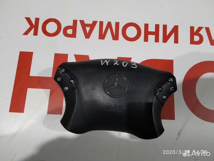 Подушка безопасности в руль Mercedes W203
