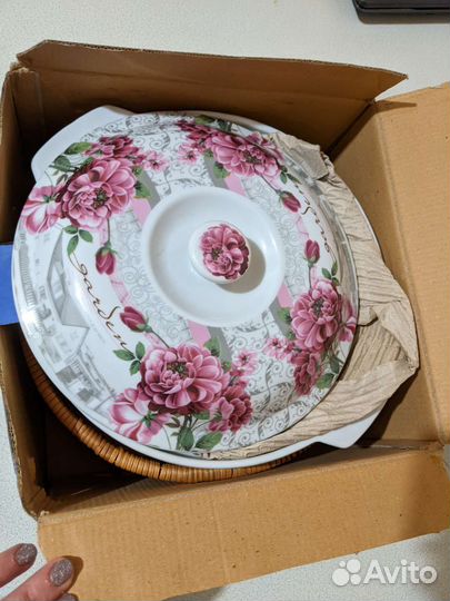 Кастрюля керамическая