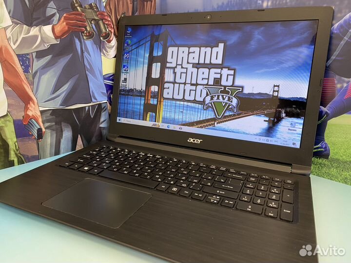 Шустрый Ноутбук Acer SSD/Intel/15.6