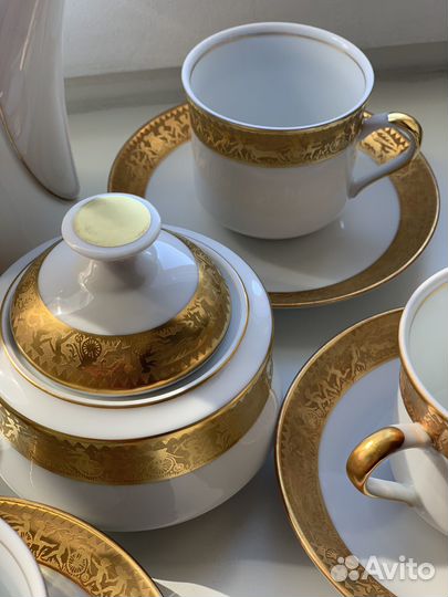 Кофейный сервиз Bohemia,Чехословакия