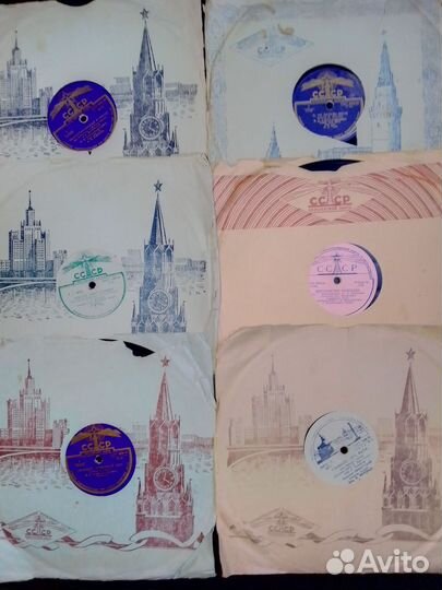 Пластинки для патефона