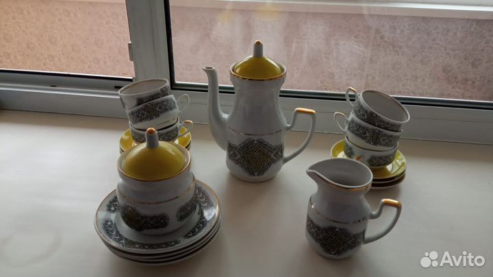 Сервиз чайный Рижский Завод СССР