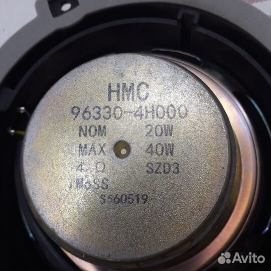 Динамик передней левой двери hyundai grand starex