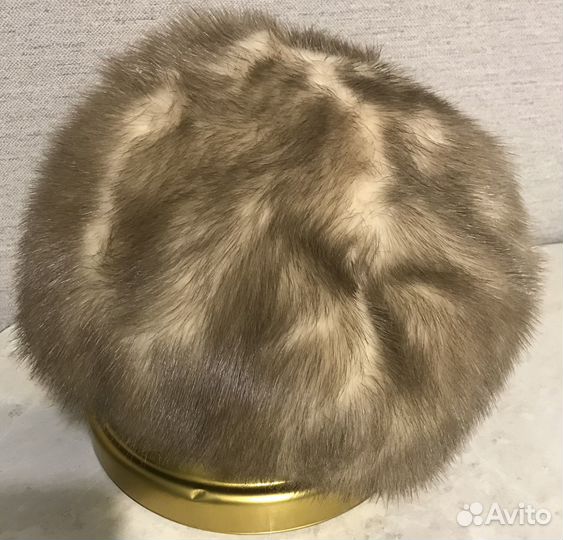 Шерстяные шапка и варежки freya, норковая шапка