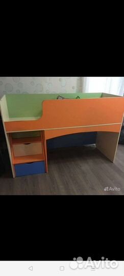 Детская кровать чердак