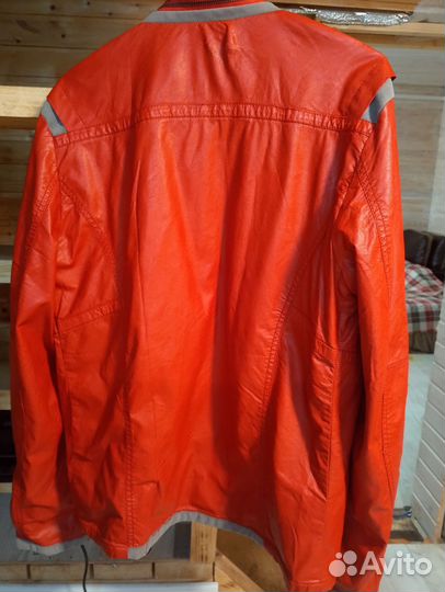 Куртка кожаная мужская