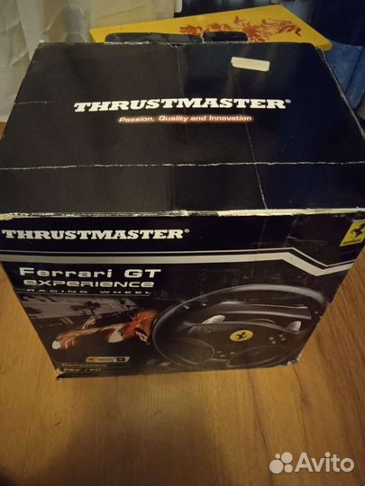 Игровой руль с педалями для пк