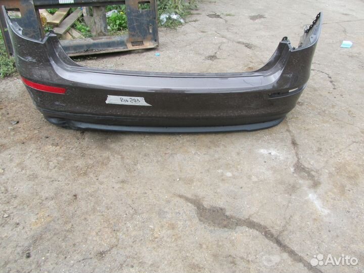 Бампер задний кия рио kia rio 3 рестайлинг