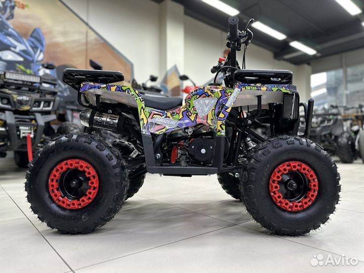 Детский квадроцикл Grizlik Midi PS BW цветной