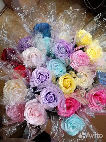 Мыльные розы