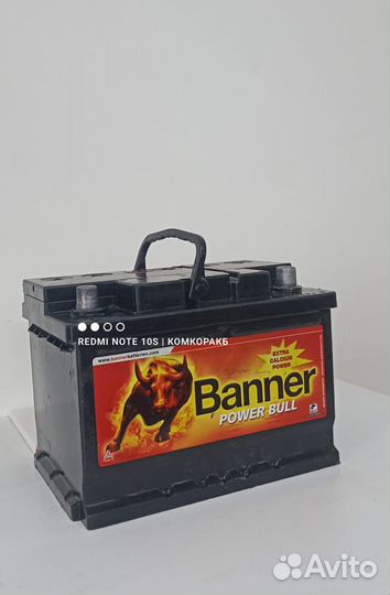 Аккумулятор Бу Banner 60 Ач 530А бу