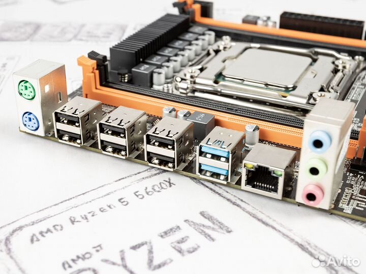 Комплект E5-2640v3 + 2011-V3/V4 + DDR4 16 Gb