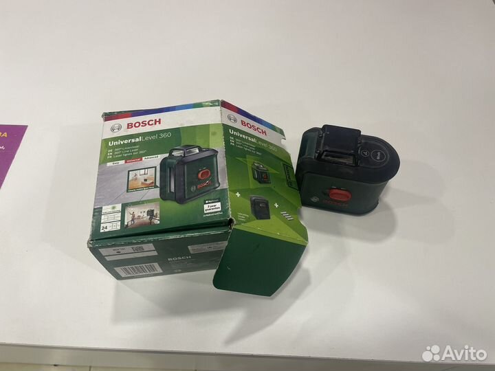 Лазерный уровень bosch