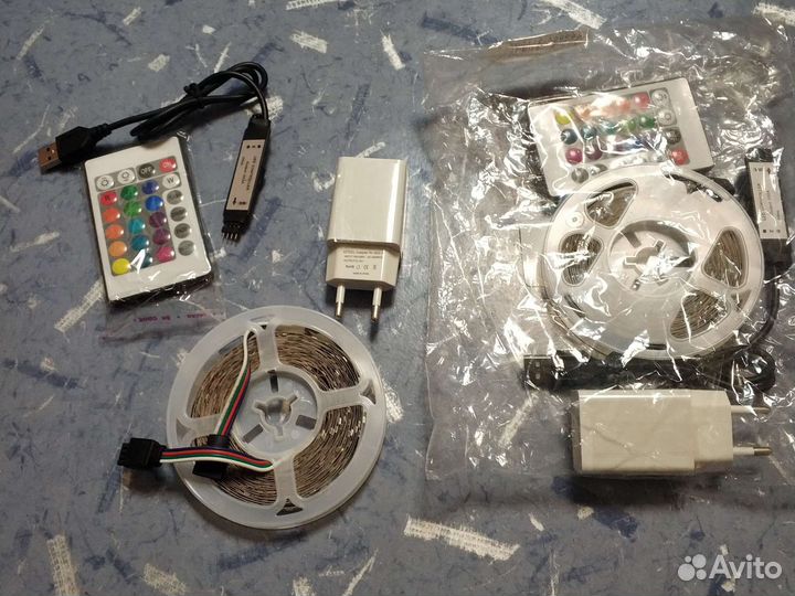 Светодиодная лента rgb led диодная подсветка 5м