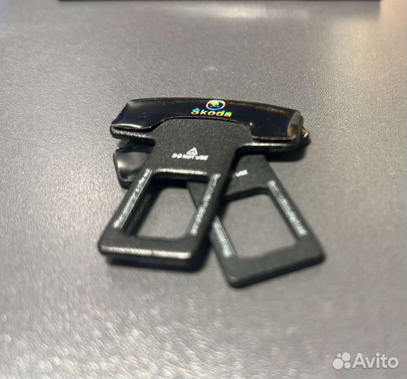Заглушки для ремня skoda