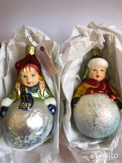 Ёлочные игрушки Германия Inge