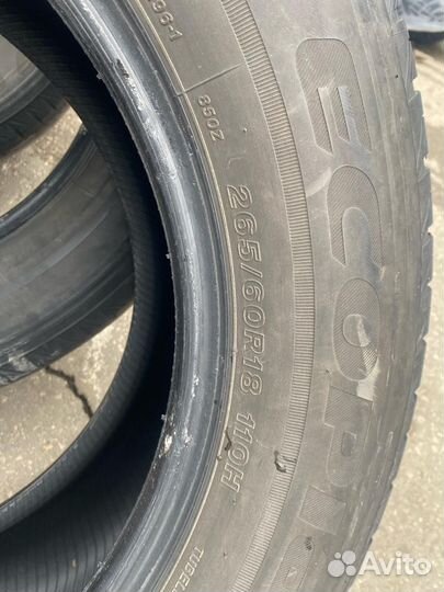 Bridgestone Ecopia EP850 265/60 R18