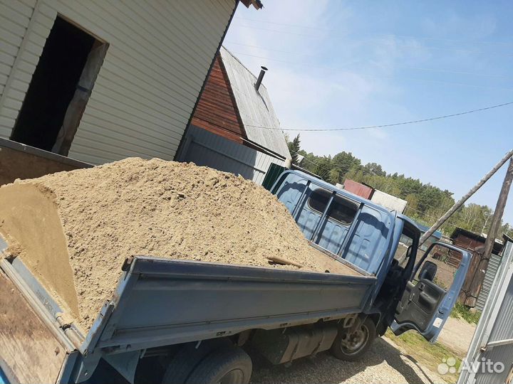 Щебень песок пгс отсев