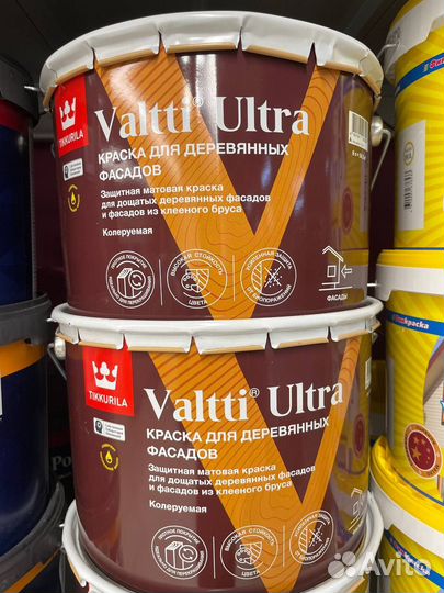 Краска по дереву tikkurila valtti primer