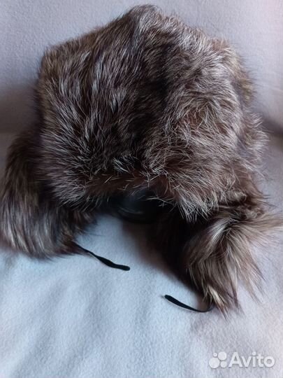 Шапка ушанка,женская, чернобурка