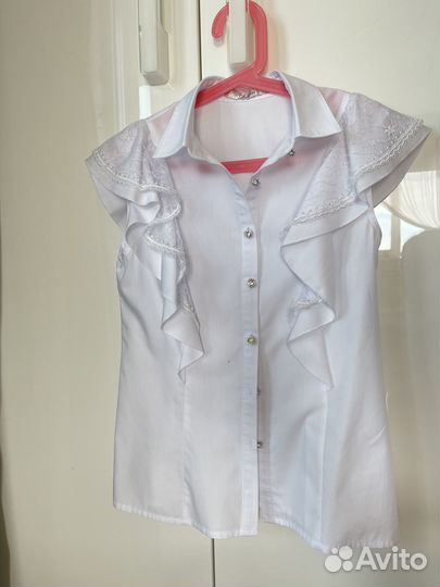 Блузка школьная deloras р.146