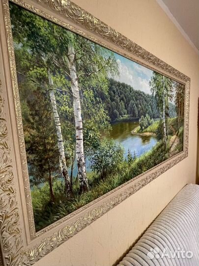 Картина маслом пейзаж