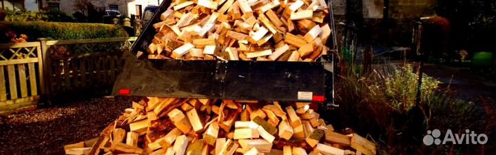 Дрова естесвенной влажности