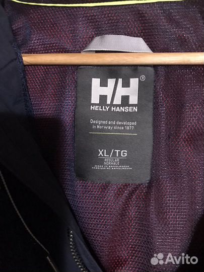 Ветровка куртка мужская Helly Hansen с капюшоном