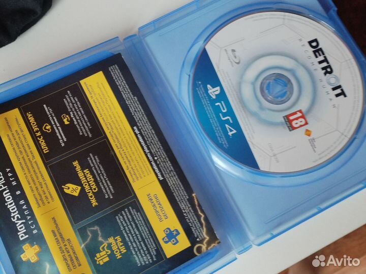 Detroit become human ps4 диск