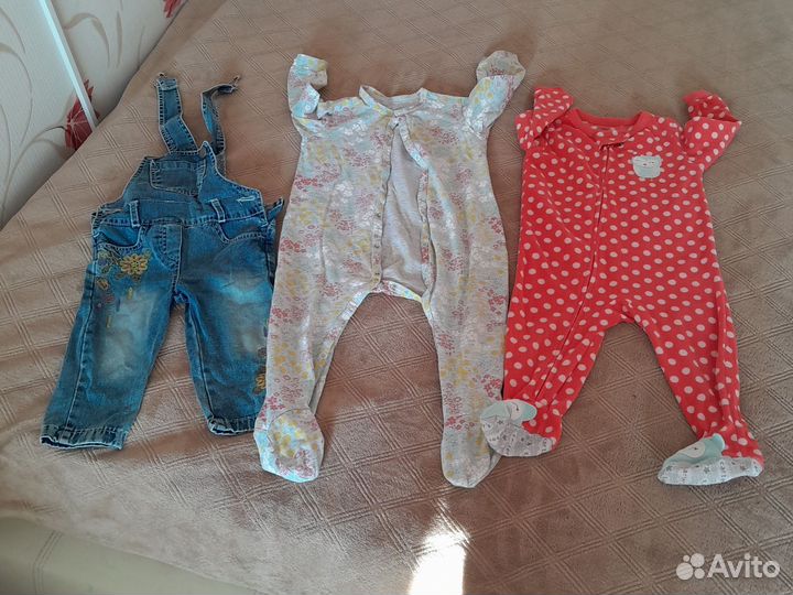 Одежда для девочки пакетом 68 74 80