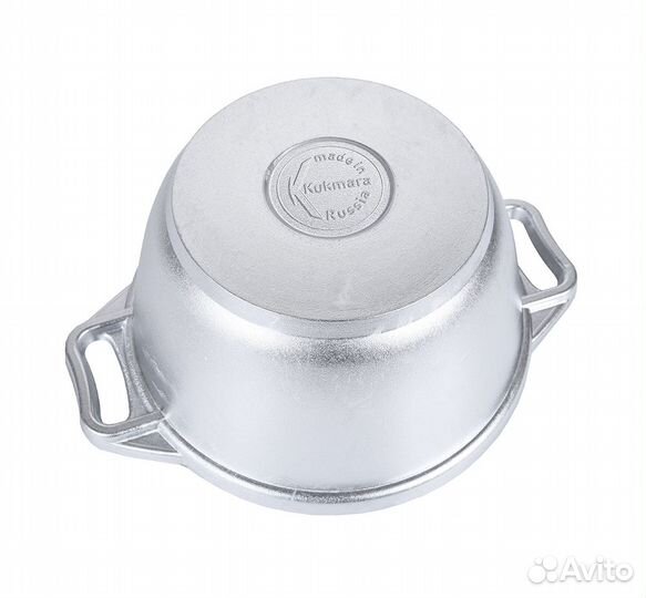 Кастрюля Kukmara 1л со стеклянной крышкой