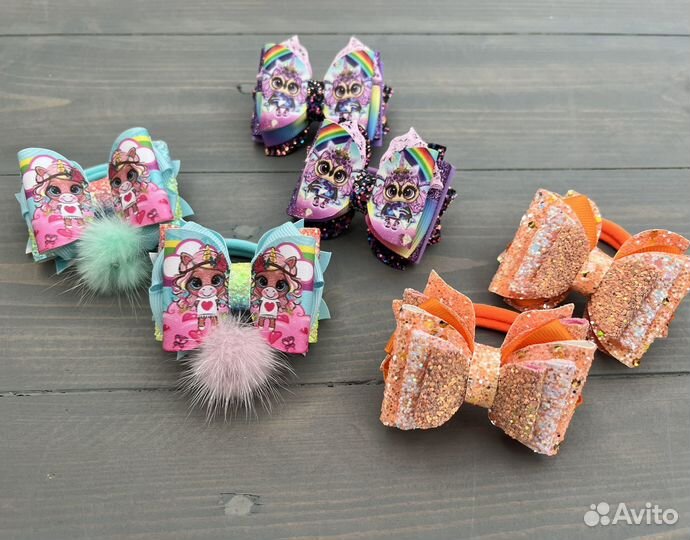 Резинки для волос ручной работы