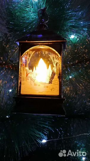 Фонарики новогодние