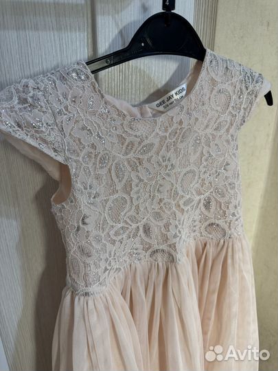 Детское нарядное платье для девочки 116