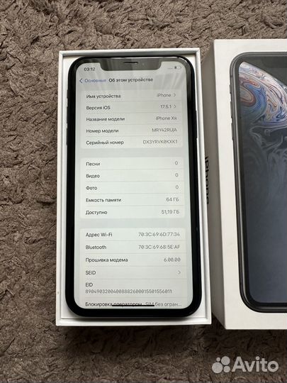 iPhone Xr, 64 ГБ