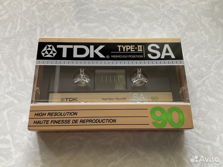 Аудиокассеты TDK SA 90