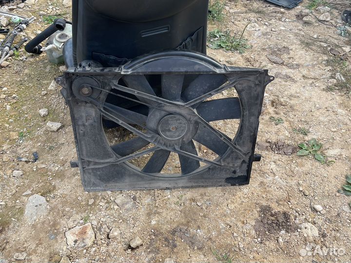 Вентилятор охлаждения mercedes w220