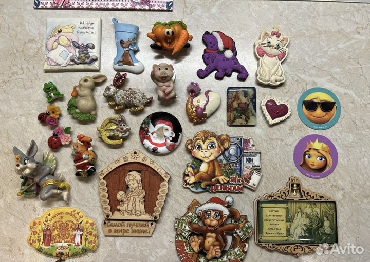 Магниты на холодильник из разных стран