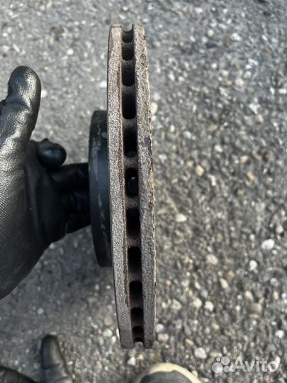 Диски тормозные на mitsubishi outlander хл