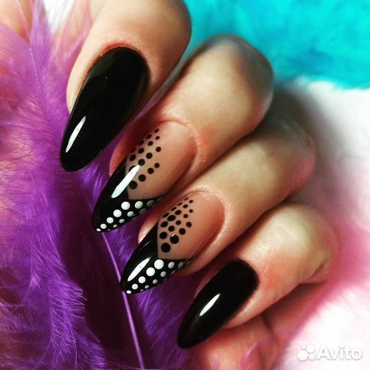 Наращивание,гель лак, маникюр