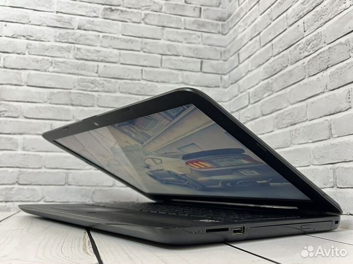 Игровой ноутбук HP SSD/4ядра/2gb видео/8gb