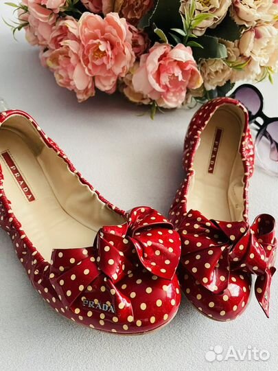 Балетки prada 37 размера