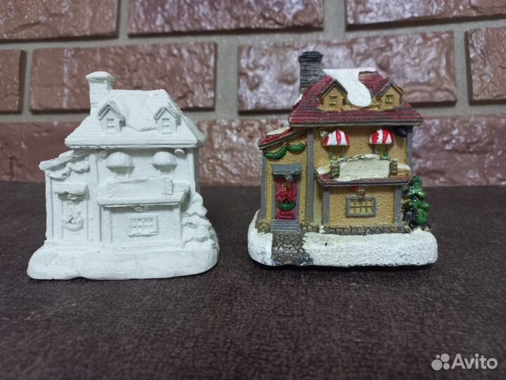 Домик из гипса