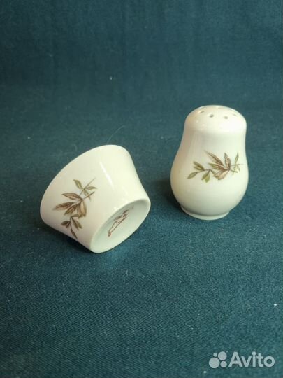 Солонка и перечница Дулёво СССР